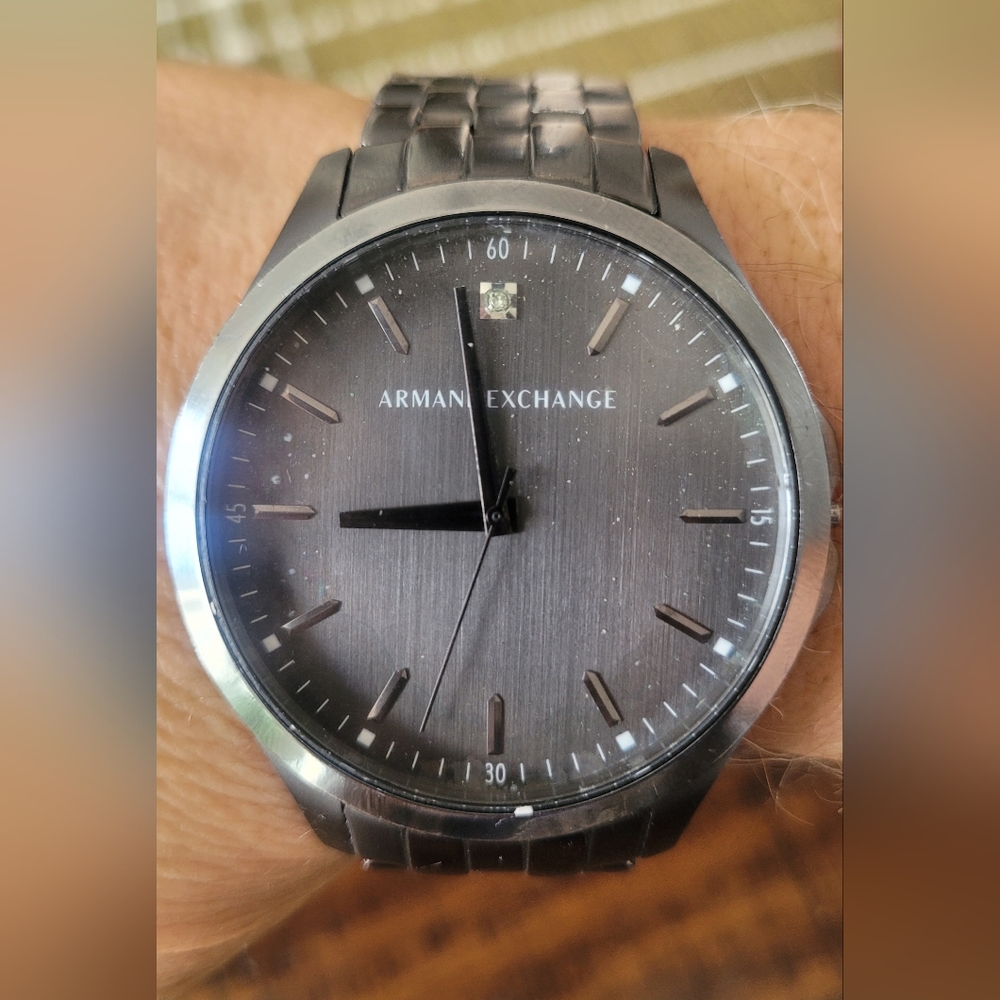 Armani Exchange AX2169 Men’s Stainless Steel Watch in Silver